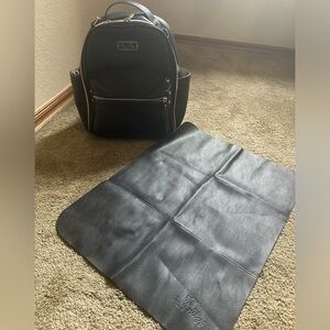 Itzy ritzy mini diaper bag (black )